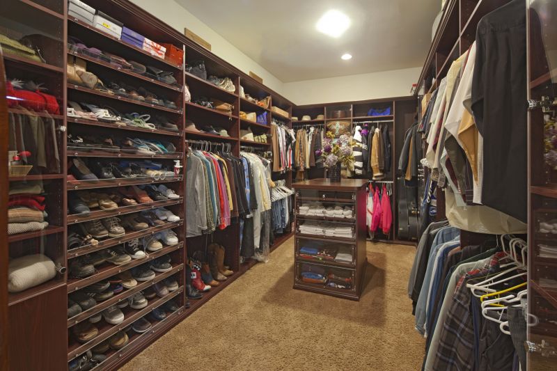 Spacious Walk-In Closet